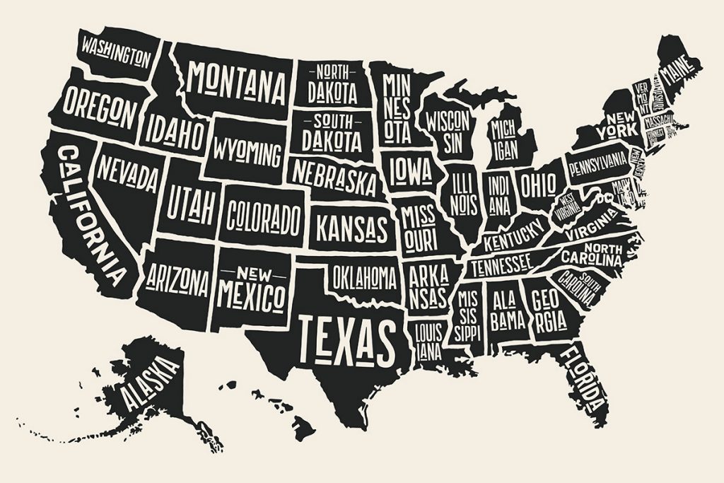 State names in the United States