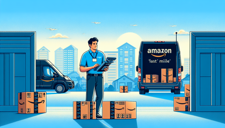 How Amazon’s last-mile delivery works